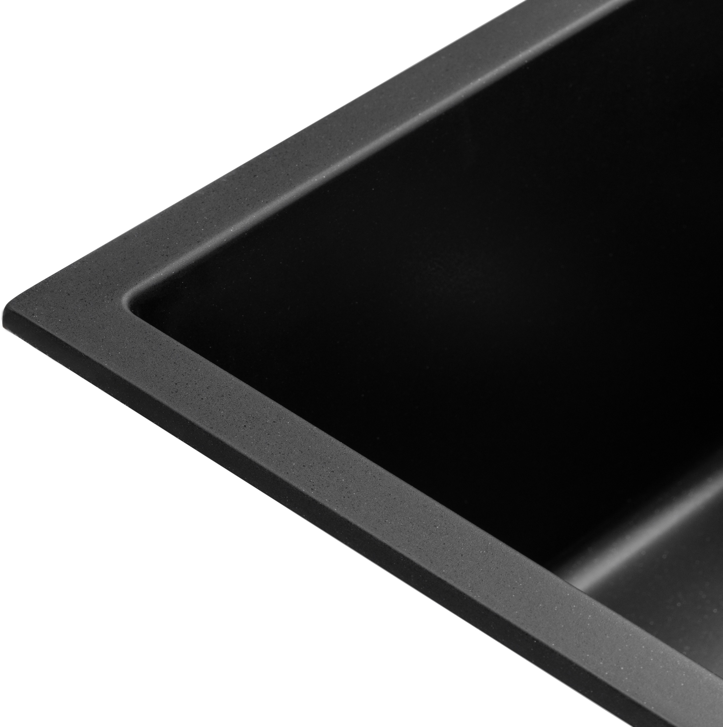 в продажу Кухонна мийка Granado Under top Mini Black shine - фото 3