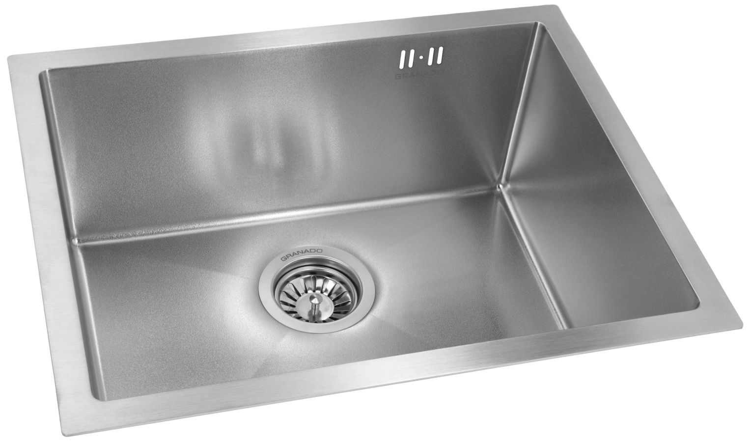 Кухонна мийка Granado Under top Max Steel S201 textures ціна 5590 грн - фотографія 2