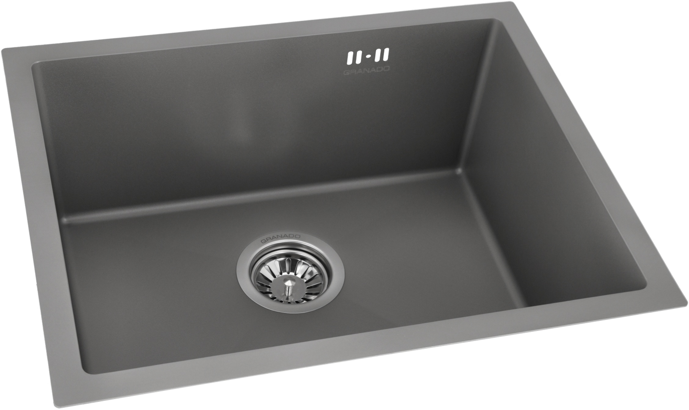 Кухонна мийка Granado Under top Max Steel S201 Grey textures ціна 5590 грн - фотографія 2
