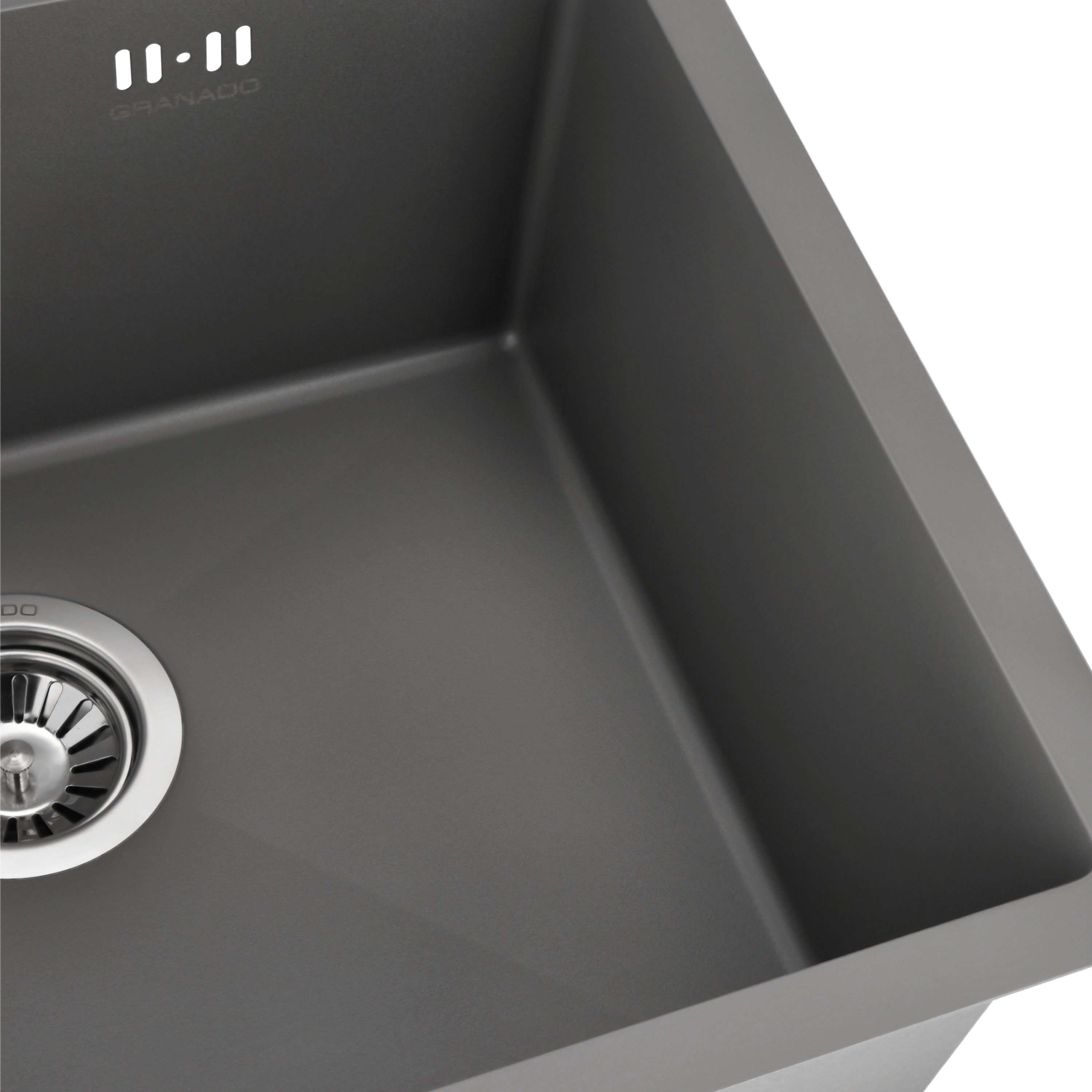 в продажу Кухонна мийка Granado Under top Max Steel S201 Grey textures - фото 3