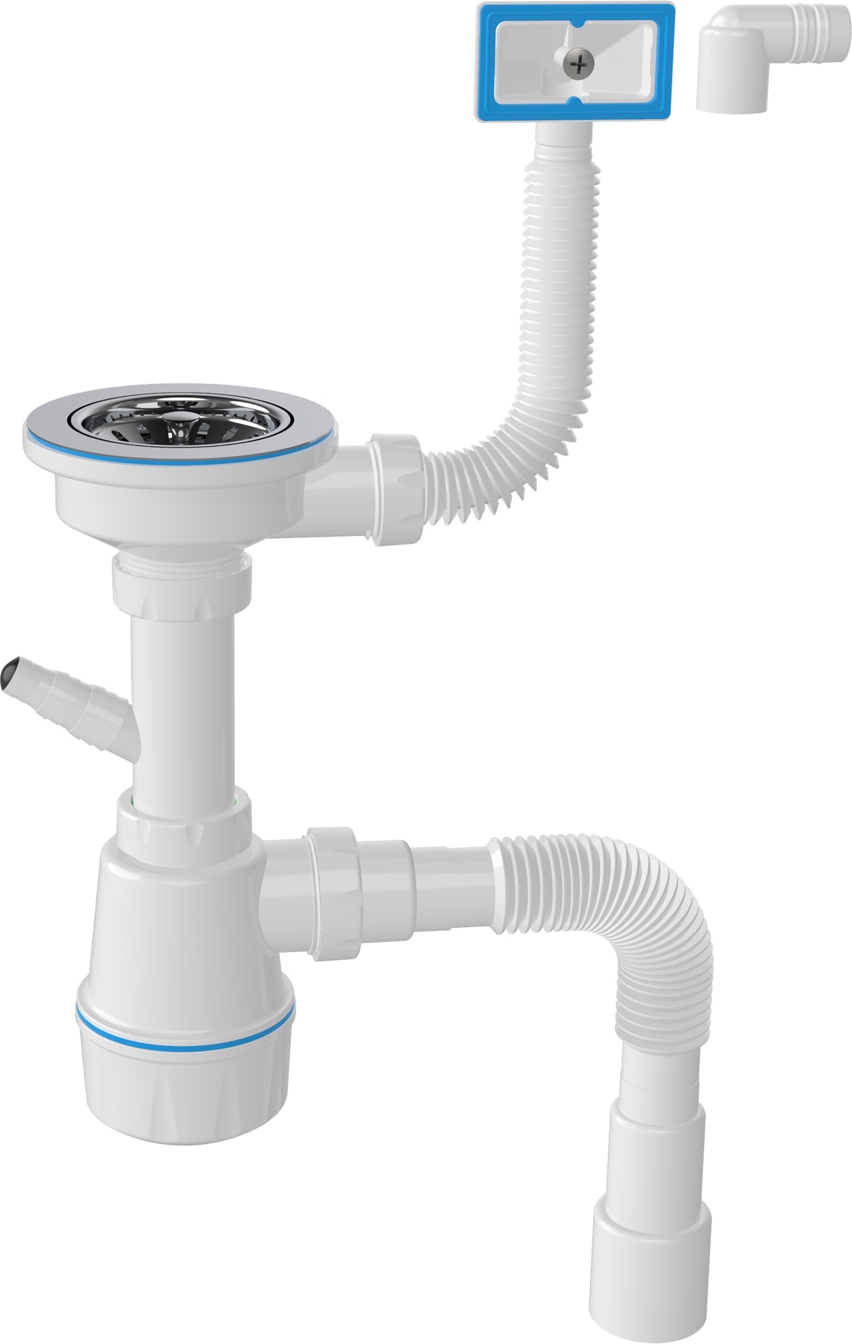 Кухонна мийка Granado Under top Max Steel S201 Grey textures огляд - фото 8