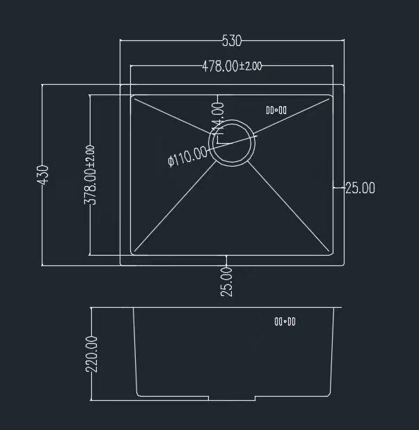Granado Under top Max Steel S201 Grey textures Габаритні розміри