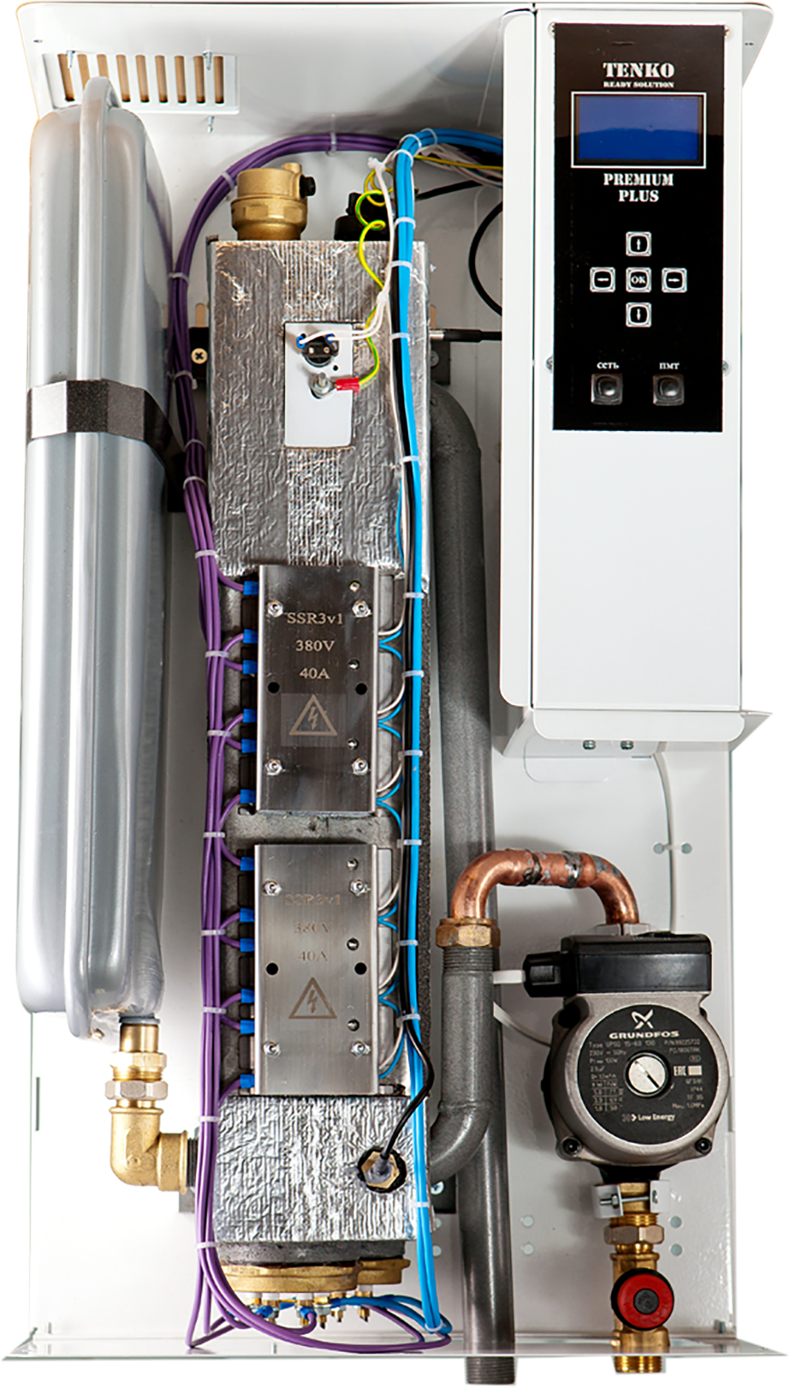 Электрический котел Tenko Премиум Плюс 9 230/400 (2 блока) обзор - фото 8