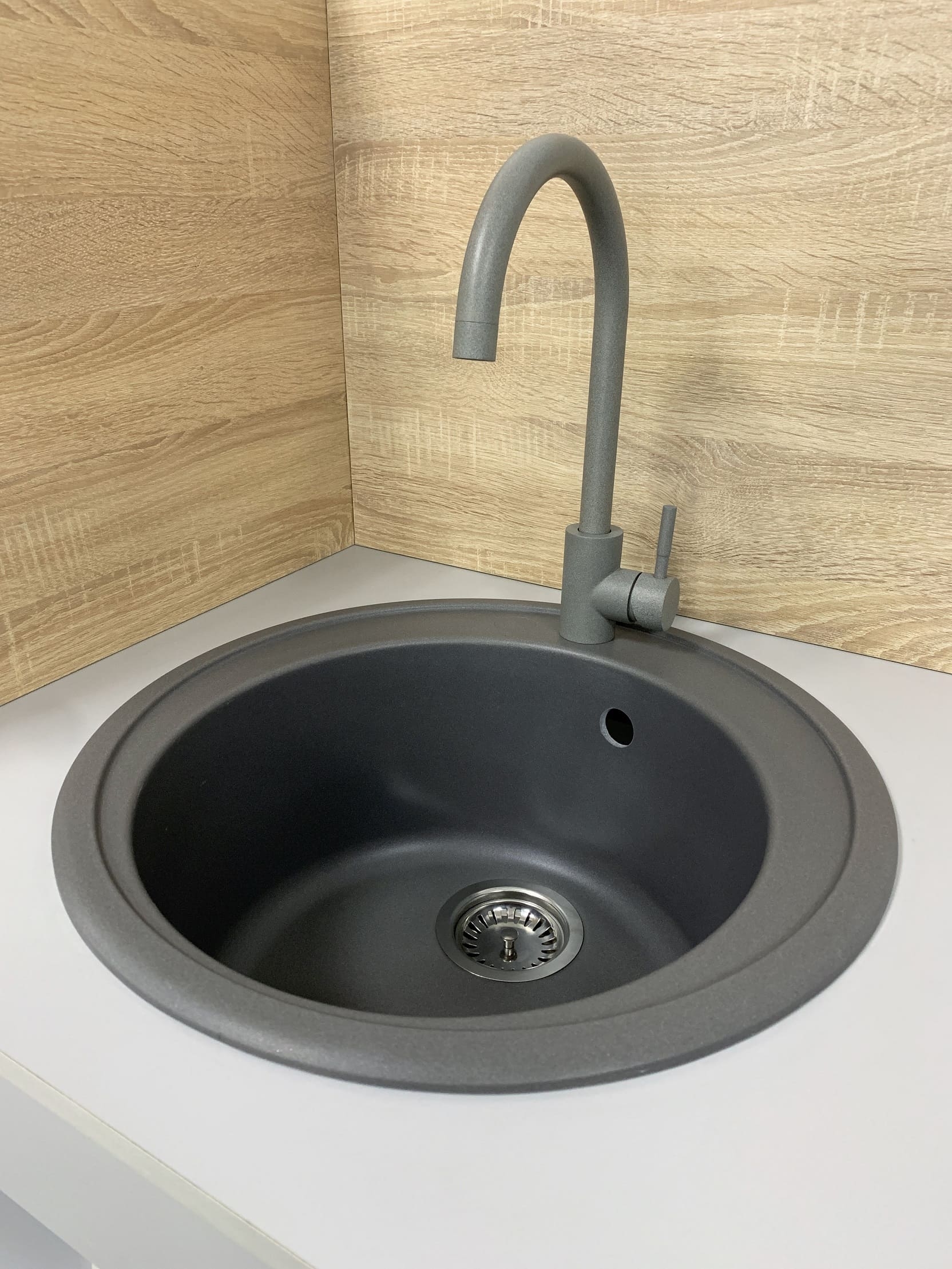 Кухонная мойка Adamant Sun 510x200мм серый (4824296100104) цена 3538 грн - фотография 2