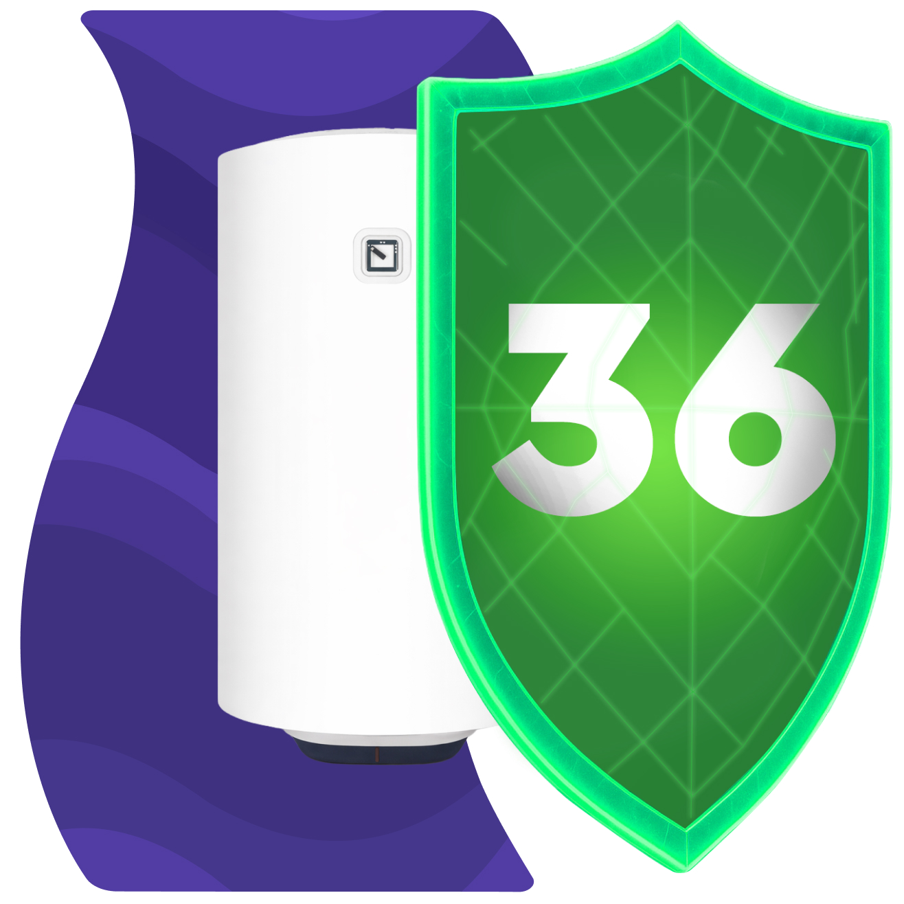 "Гарантія Без турбот" на бойлери 36 міс.