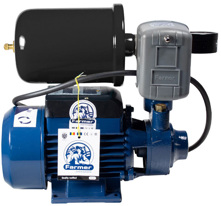 Насос Farmer QB 370 (0,37 кВт/2 л сталь) (25967) ціна 1669 грн - фотографія 2