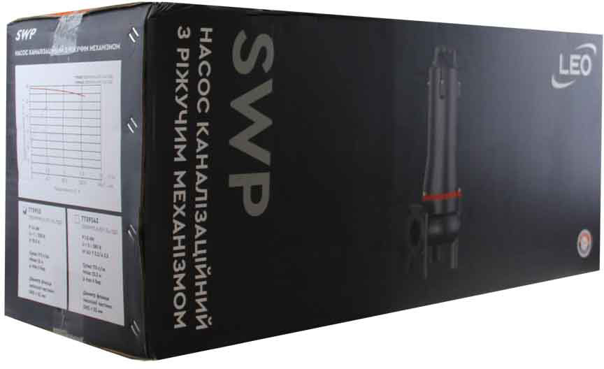 Насос Leo 3.0 32SWPm3.6-17-1.1L/QG (773951) інструкція - зображення 6