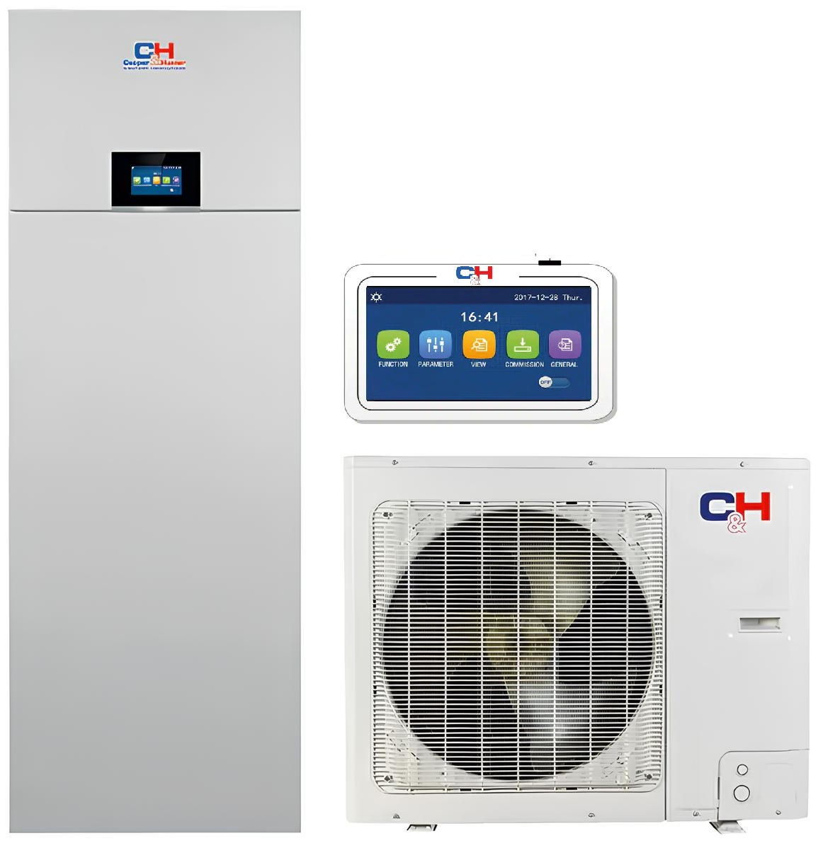 Cooper&Hunter Unitherm 3 All-in-one CH-HP14WTSIRK3/CH-HP14SIRK3(O)