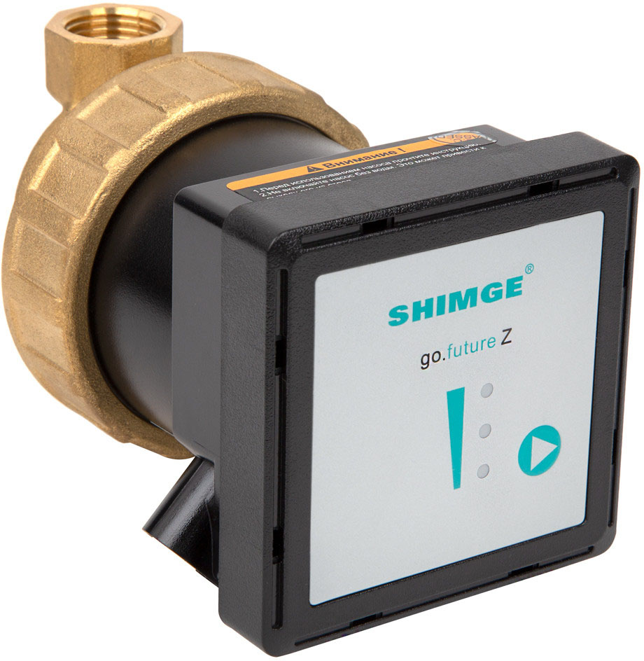 Циркуляционный насос Shimge Go future (Hmax=1.2м.Qmax=0.46м³ + кабель со штепсом, выход 1/2")