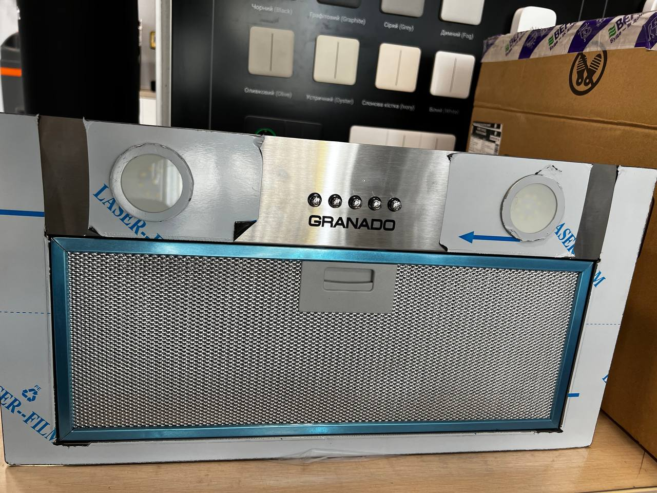 Кухонна витяжка Granado Palamos 3603-700 Inox (уцінка) відгуки - зображення 5