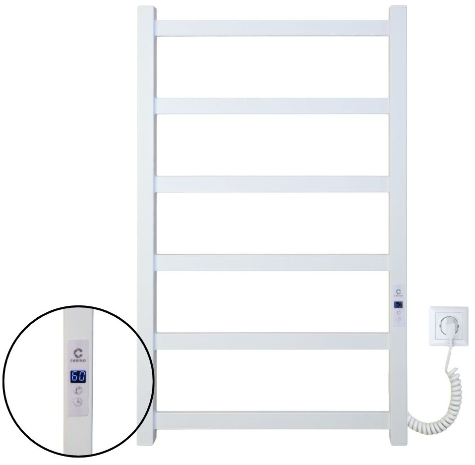 Полотенцесушитель Carino Flavia 790x490 White Matte (FL7937DWM)