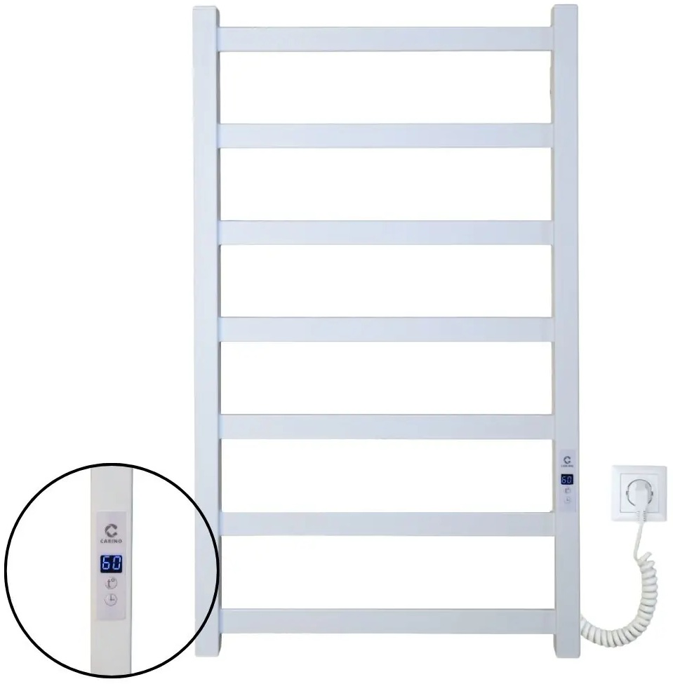 Полотенцесушитель Carino Laura 790x490 White Matte (LA7937DWM)