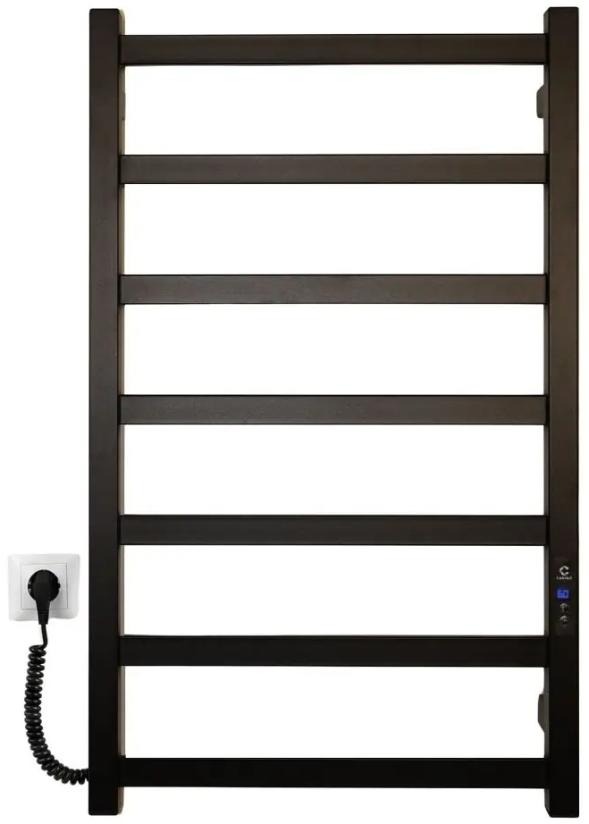 Полотенцесушитель Carino Laura 790x490 Black Matte (LA7937DBM) цена 4743 грн - фотография 2