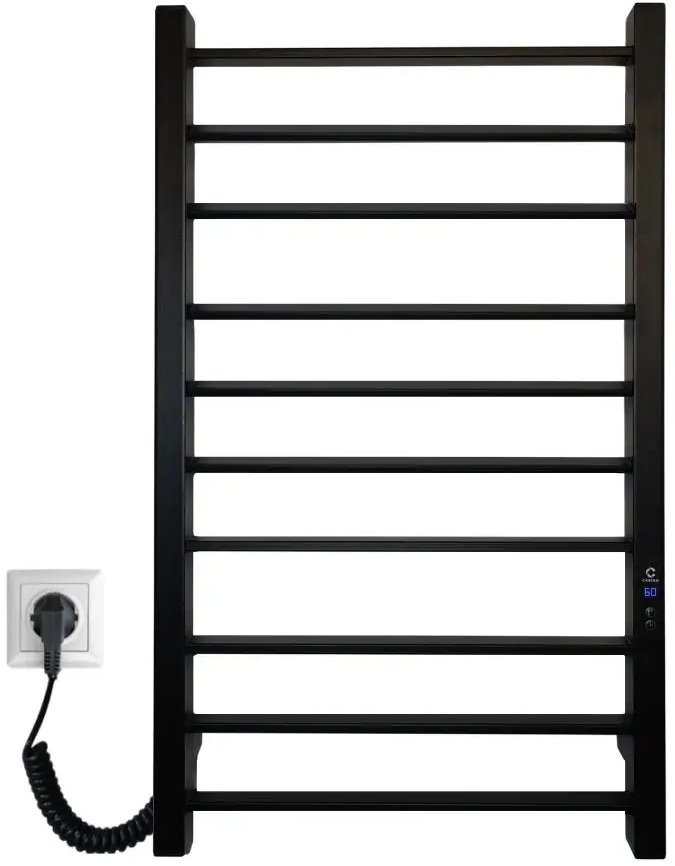 Полотенцесушитель Carino Magro 790x490 Black Matte (MG7949DBM) цена 5568 грн - фотография 2