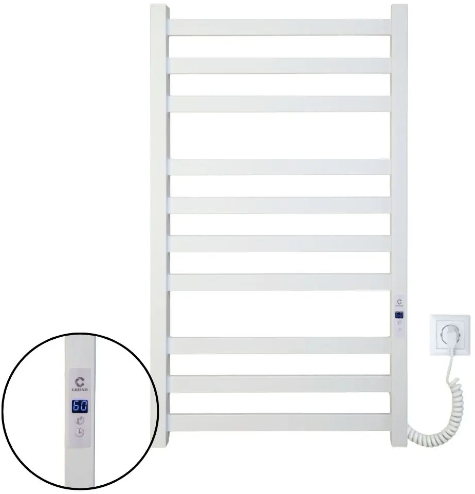 Полотенцесушитель Carino Ricardo 790x490 White Matte (R7949DWM)
