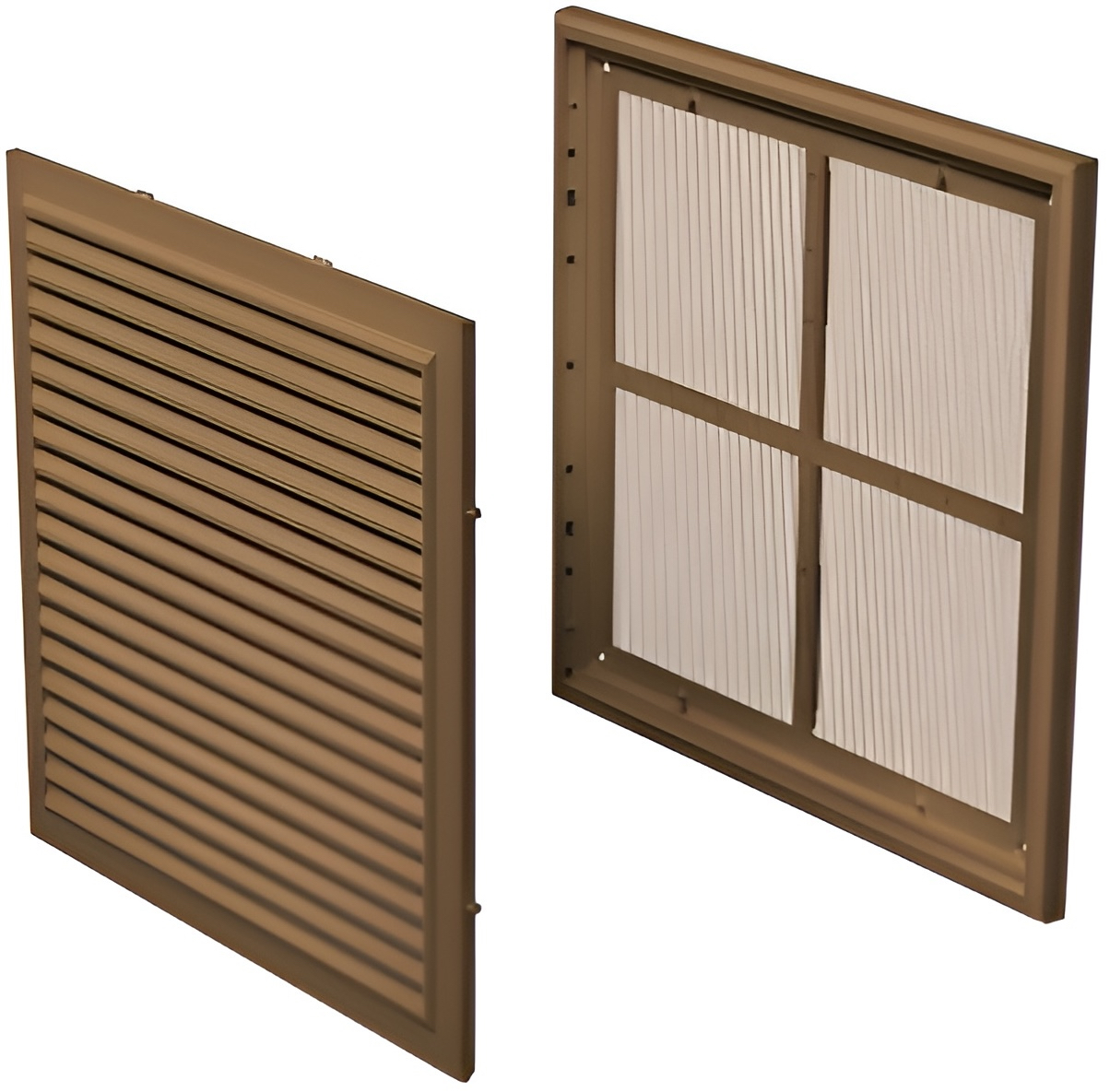 Решітка вентиляційна Вентс МВ 250с коричнева