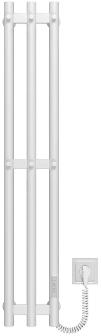 Полотенцесушитель Deffi Zara П3 140x1000, белый, WD03, правое подключение (A.CL.100.14.3.E.W.R.3)