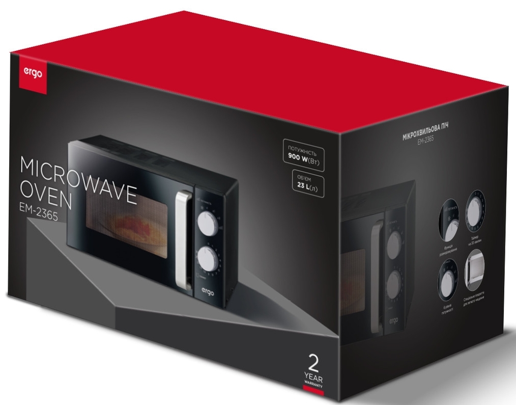 Микроволновая печь Ergo EM-2365 обзор - фото 8