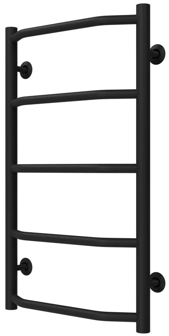 Полотенцесушитель Deffi Трапеция П5 400x700, черный (C.TR.70.40.5.B.A) цена 4610 грн - фотография 2