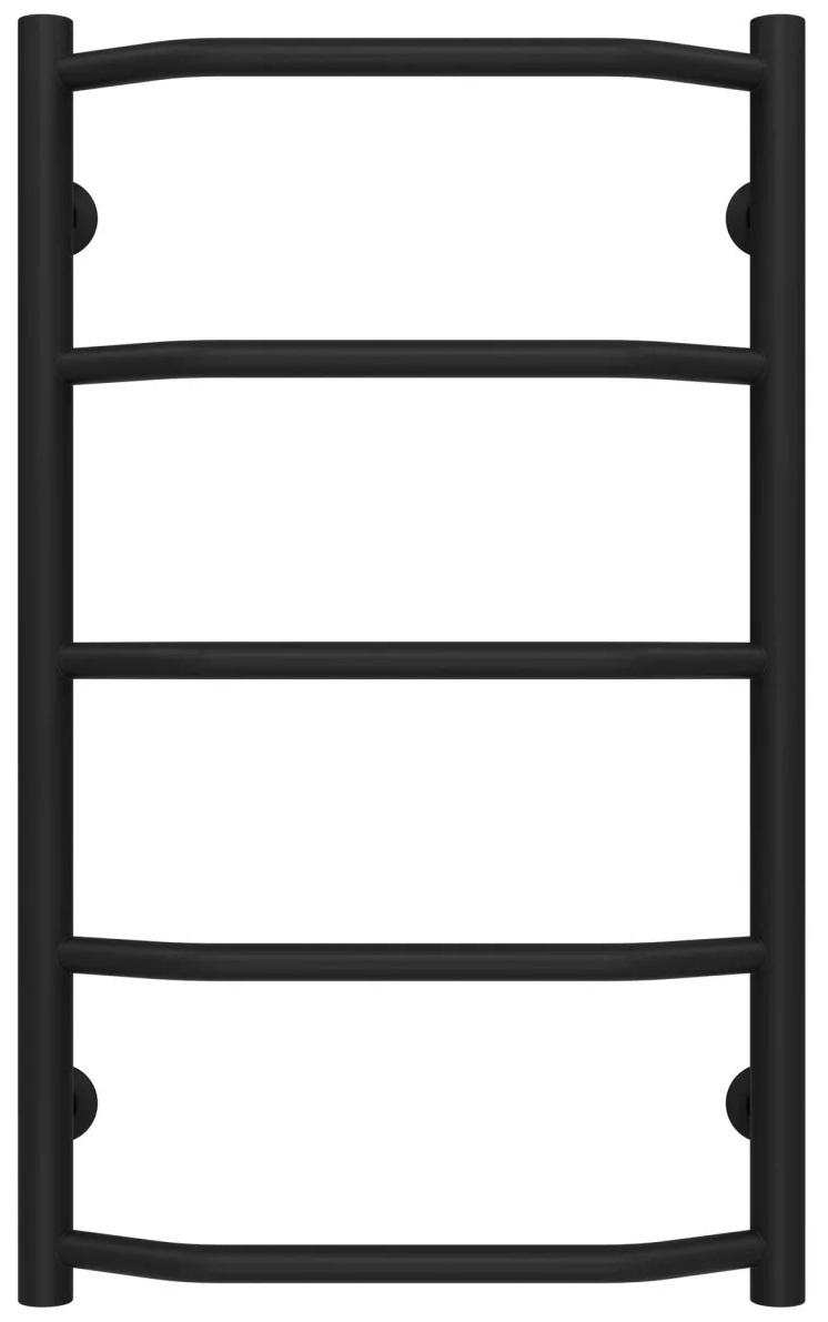 Полотенцесушитель Deffi Трапеция П5 400x700, черный (C.TR.70.40.5.B.A)