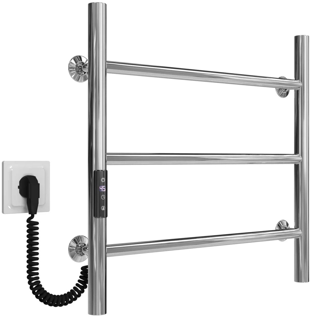 Полотенцесушитель Deffi Орион П3 500x400, хром, JD03, левое подключение (C.OR.40.50.3.E.C.L.1) цена 3540 грн - фотография 2