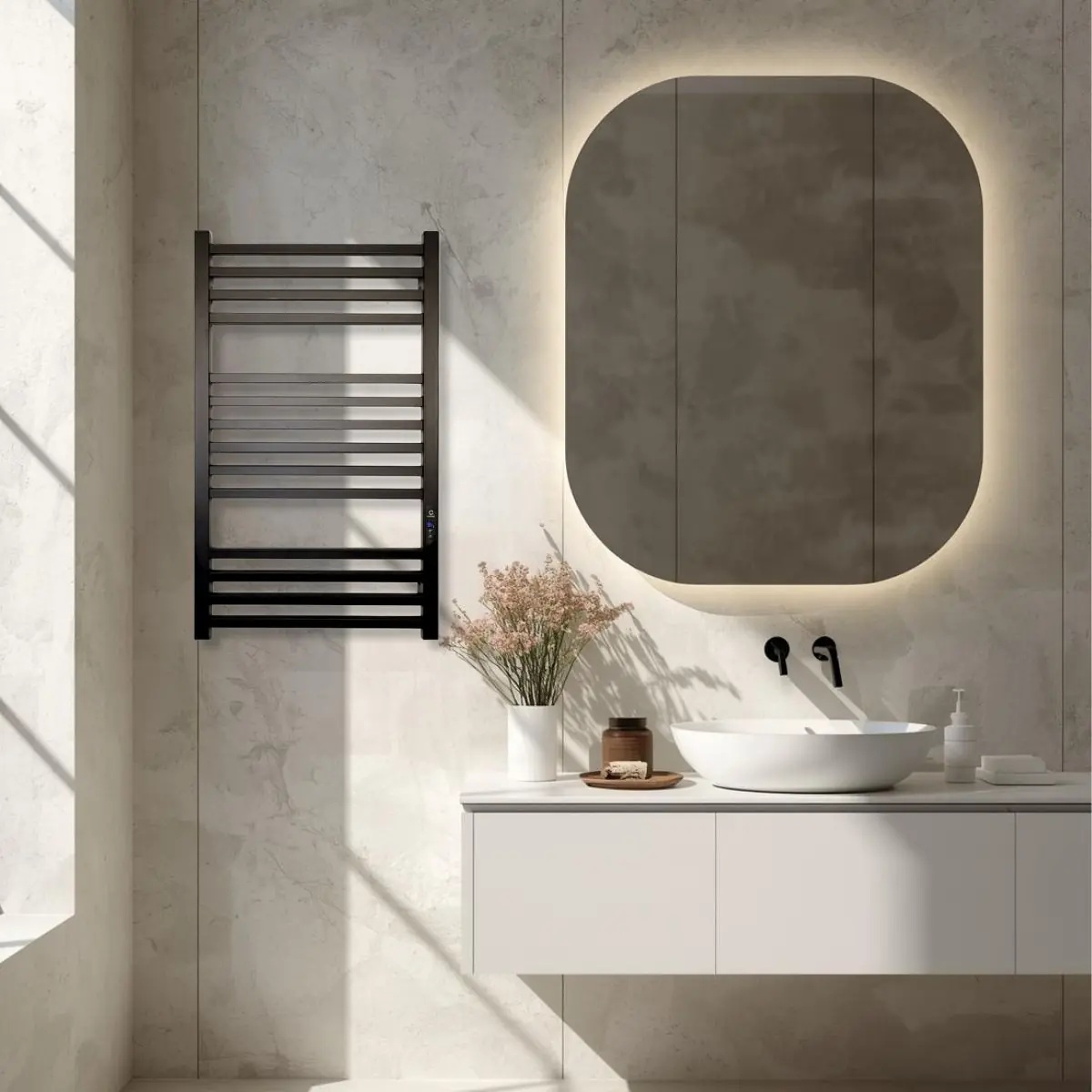 Полотенцесушитель Carino Lorenzo 790x490 Black Matte (L7949DBM) инструкция - изображение 6