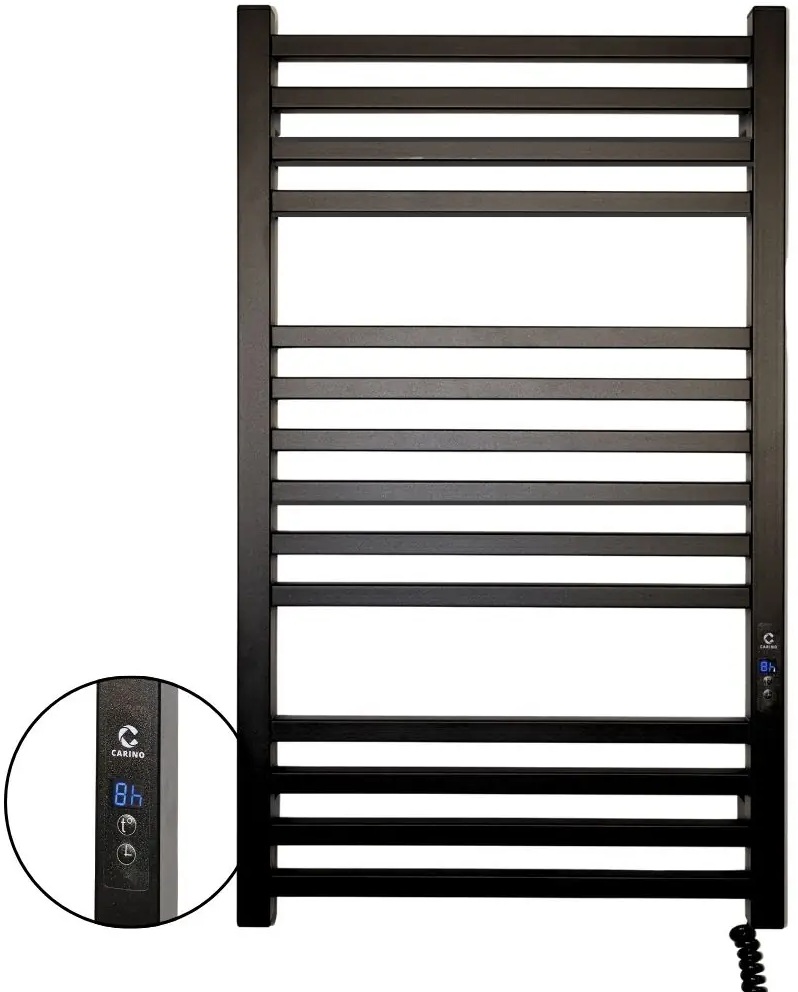 Полотенцесушитель Carino Lorenzo 790x490 Black Matte (L7949DBM)