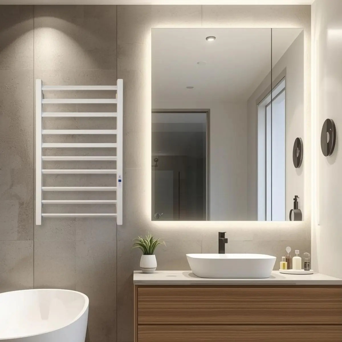 Рушникосушка Carino Rosa 790x490 White Matte (RO7949DWM) інструкція - зображення 6