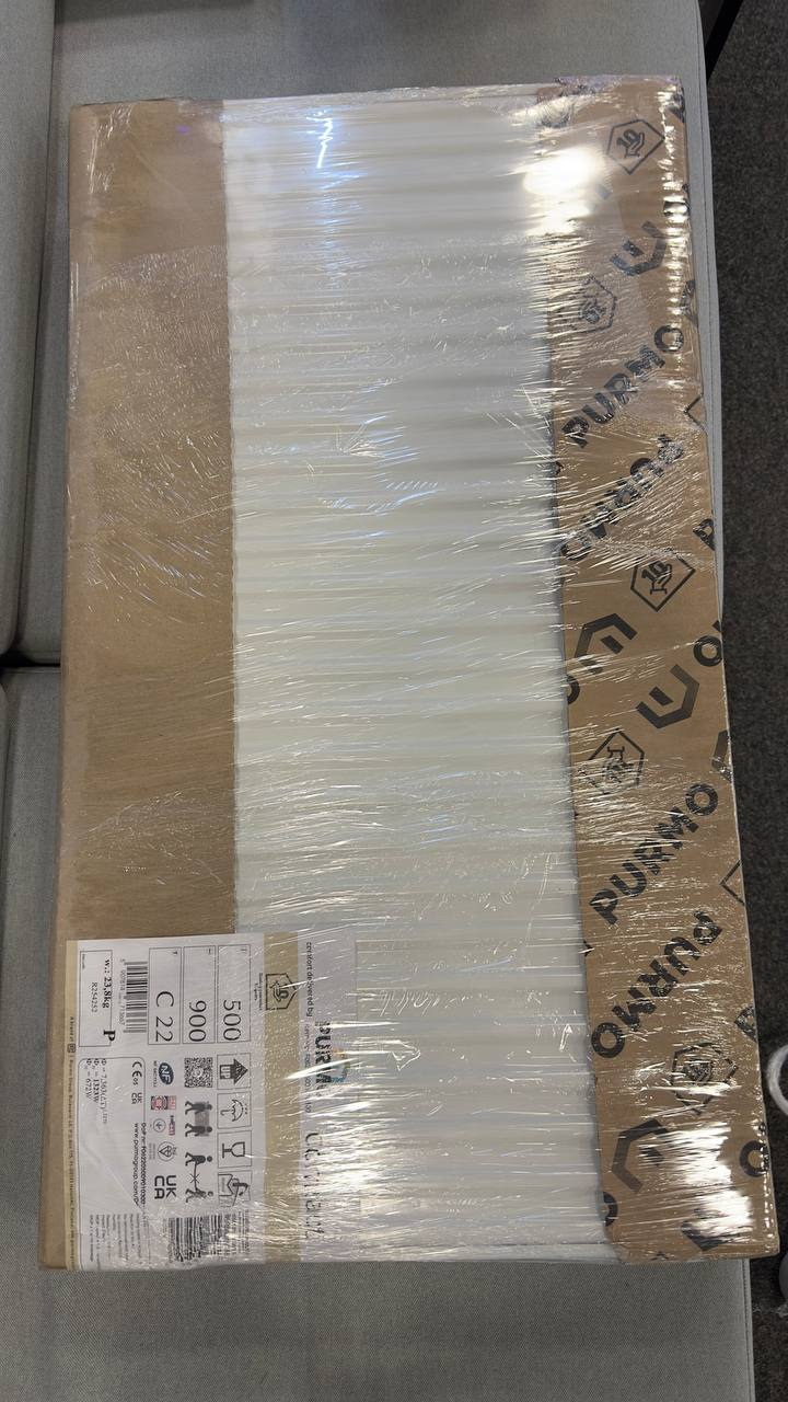 Радиатор для отопления Purmo Compact C 22 тип 500x900 боковое подключение (F062205009010300) (уценка) цена 5634 грн - фотография 2