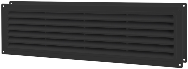 Решітка вентиляційна Вентс МВ 350/2 чорна