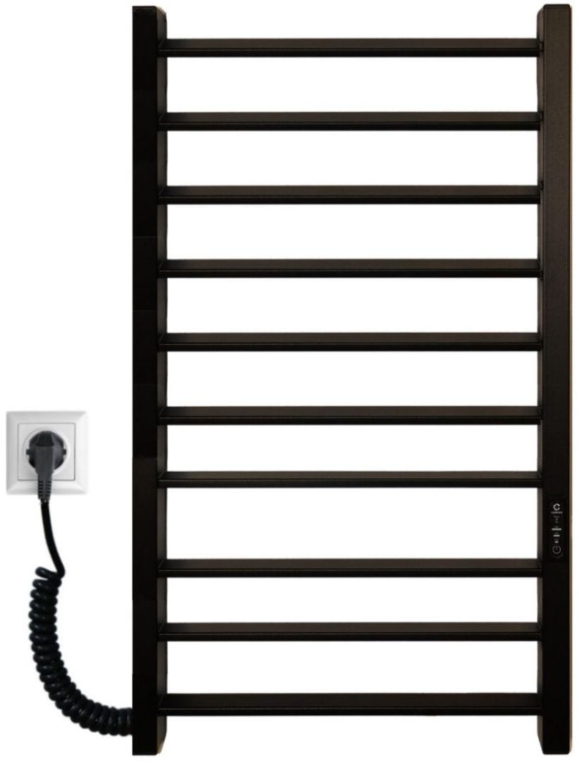 Рушникосушка Carino Magro 790x490 Black Matte (MG7949FBM) ціна 4544 грн - фотографія 2