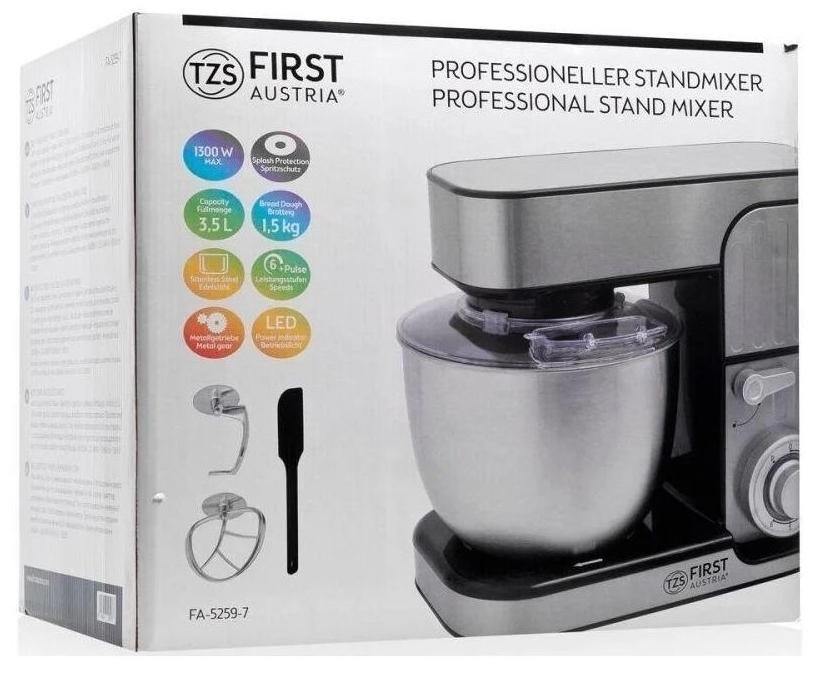 Планетарний міксер First FA-5259-7 відгуки - зображення 5