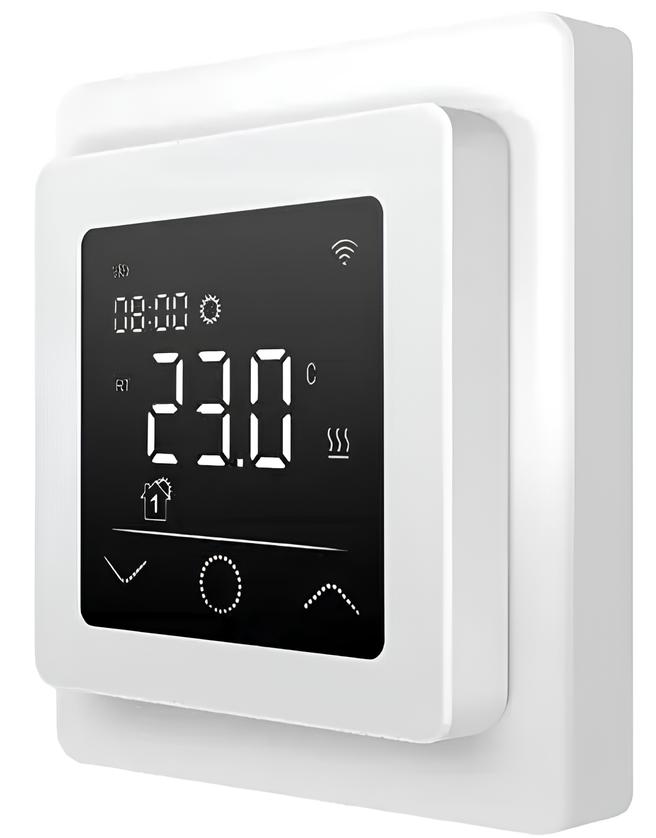 Терморегулятор Heat Plus M95.716 White WI-Fi цена 2464 грн - фотография 2