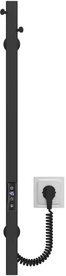 Рушникосушка Deffi Holly 30x500, чорна, JD04 (C.MB.70.30.E.B.U.2)