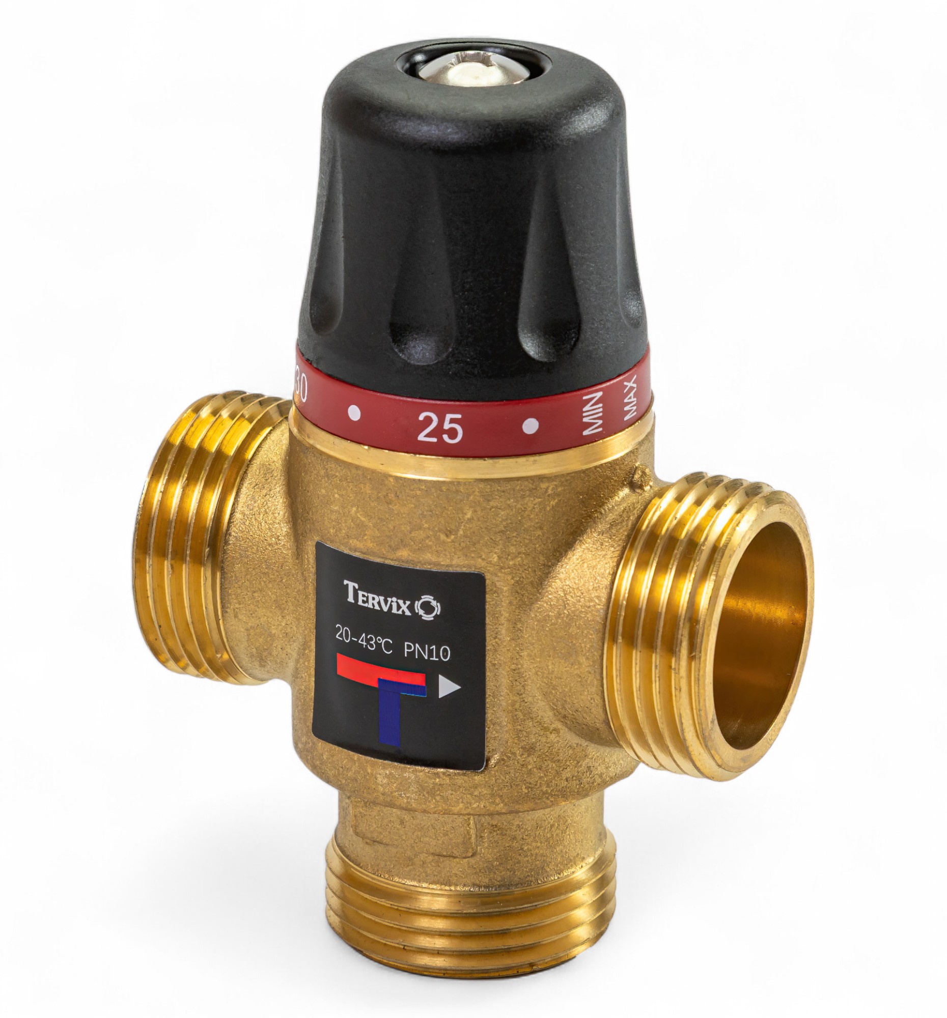 Колектор з вбудованим змішувальним вузлом Tervix на 11 контурів із клапаном TMV (522111) відгуки - зображення 5