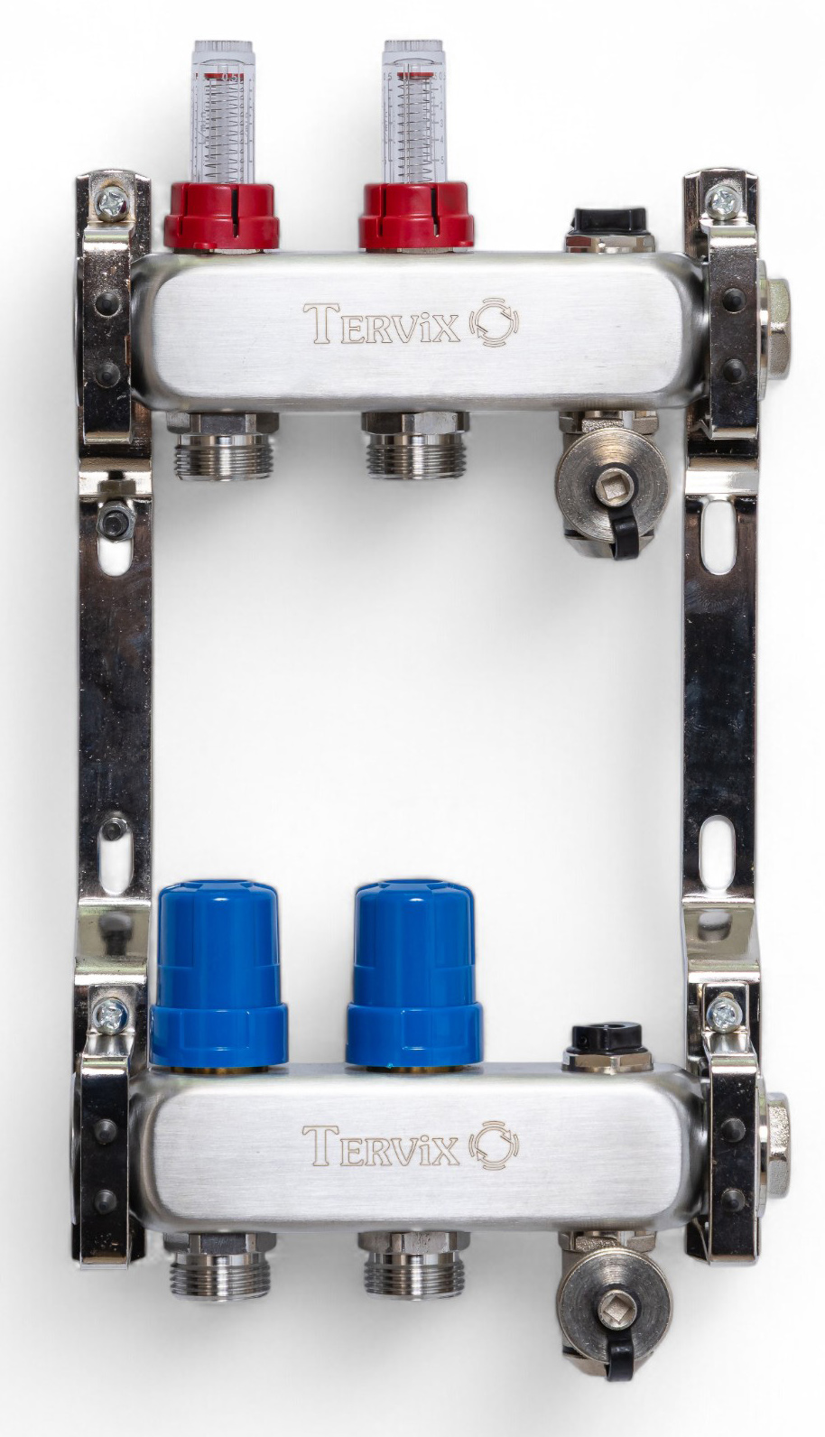 Колектор з вбудованим змішувальним вузлом Tervix на 2 контурів із клапаном TMV (522102) ціна 13210 грн - фотографія 2