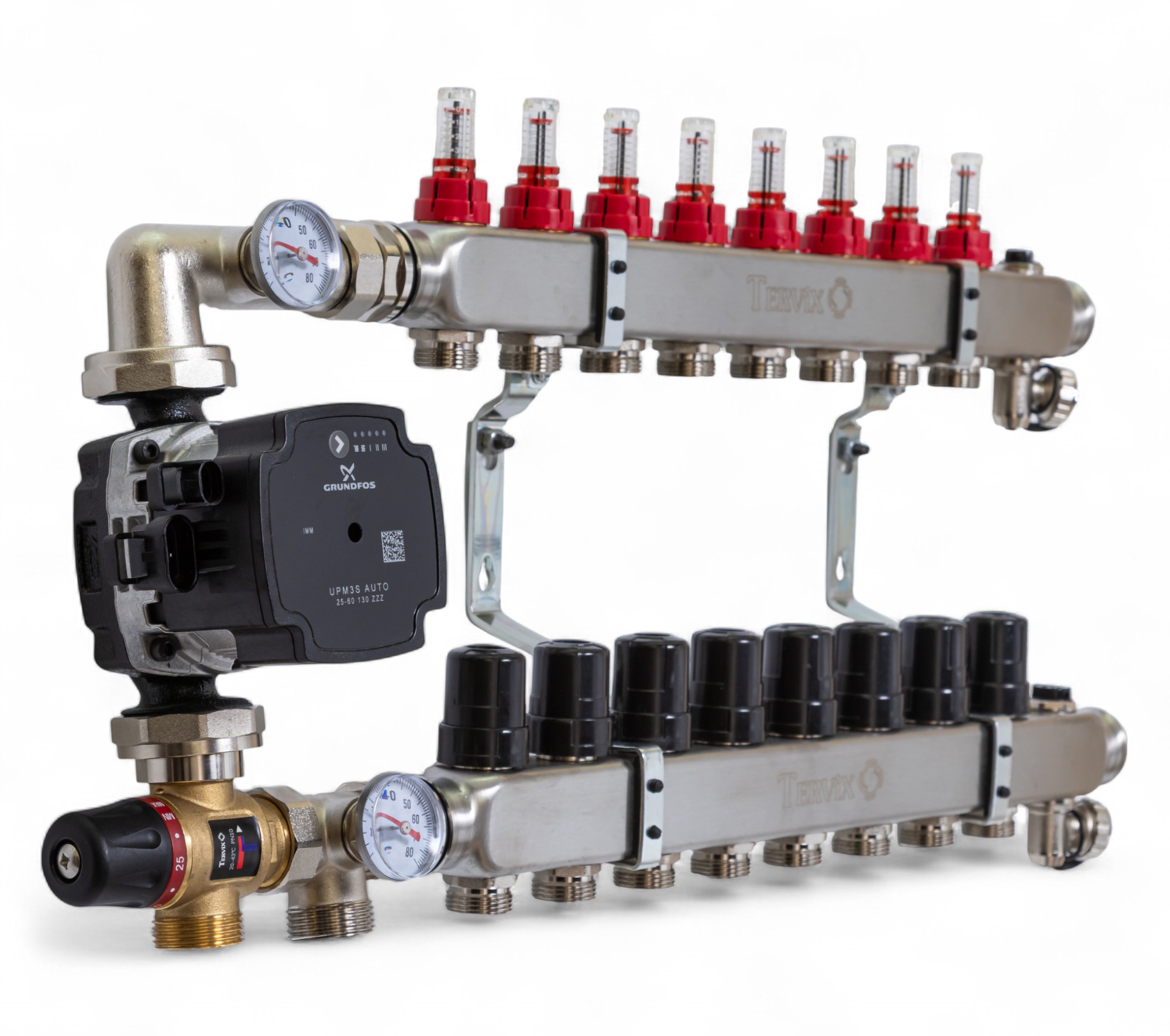 Смесительный узел с насосом Tervix Mixset 521451 цена 21053 грн - фотография 2