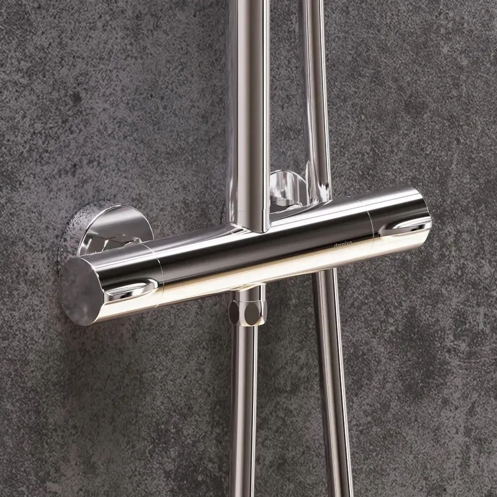 Душевая система с термостатом Damixa Scandinavian Pure 936800000 цена 11062 грн - фотография 2