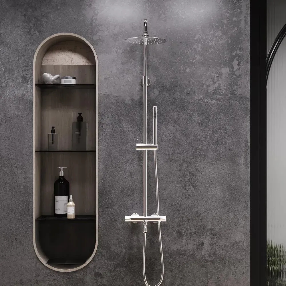 Душевая система с термостатом Damixa Scandinavian Pure 936810000 отзывы - изображения 5