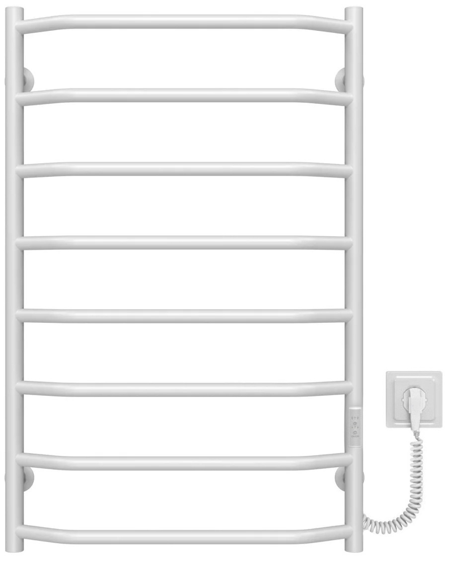 Рушникосушка Deffi Трапеція П8 500x800, біла, WD03, праве підключення (D.TR.80.50.8.E.W.R.3)