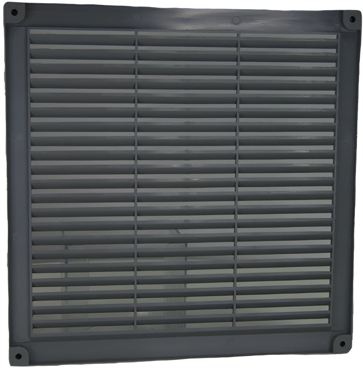 Решітка вентиляційна AirRoxy 300x300 grey (02-334) ціна 293 грн - фотографія 2