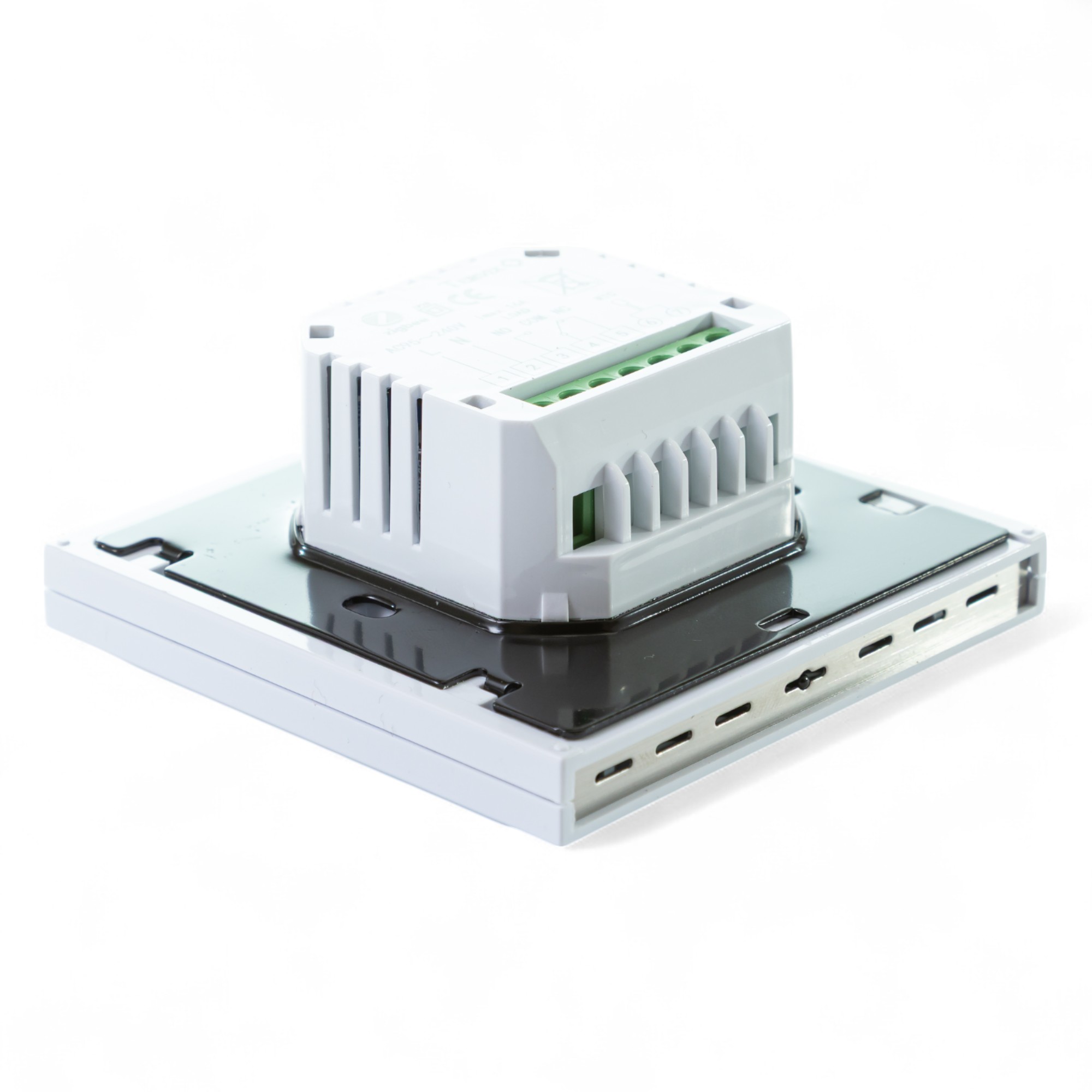 Комплект бездротового управління опаленням Tervix ZigBee: термостат вбудов. + реле (сухий контакт) + Zigbee контролер (496162) характеристики - фотографія 7