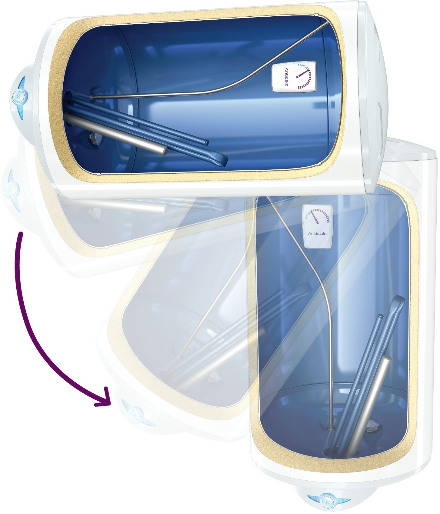 Бойлер Tesy Anticalc REV 80 REV 80 GCR 804416D B14 TBRC (304852) (5 лет безусловной гарантии) цена 11321 грн - фотография 2