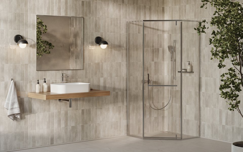 Душевая кабина Ravak X-Point Slim XPSHP3-100 Transparent, Полированный алюминий (X335A0C0FZ1) цена 25194 грн - фотография 2