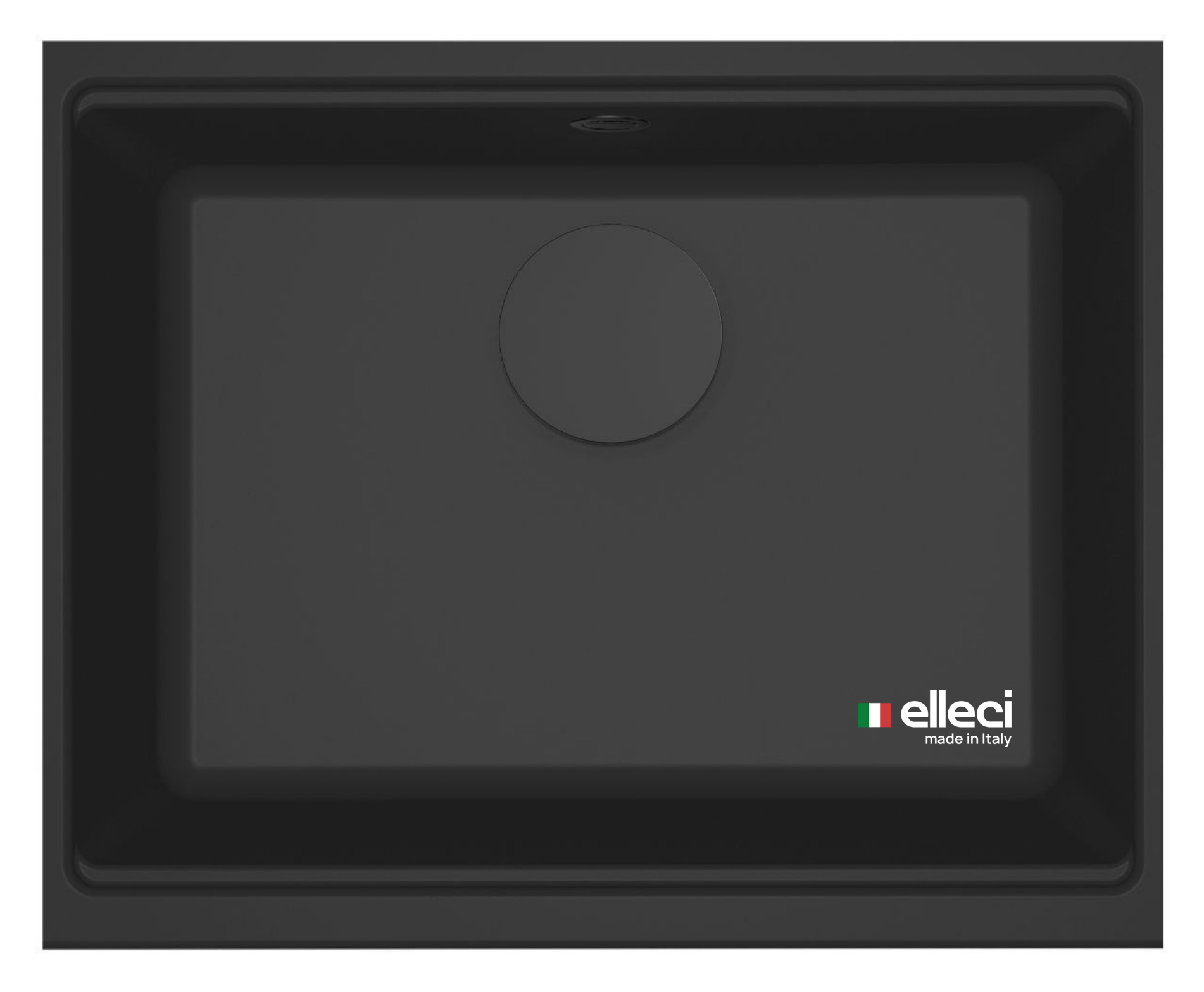 Кухонная мойка Elleci TIME 105 under top Nero 40