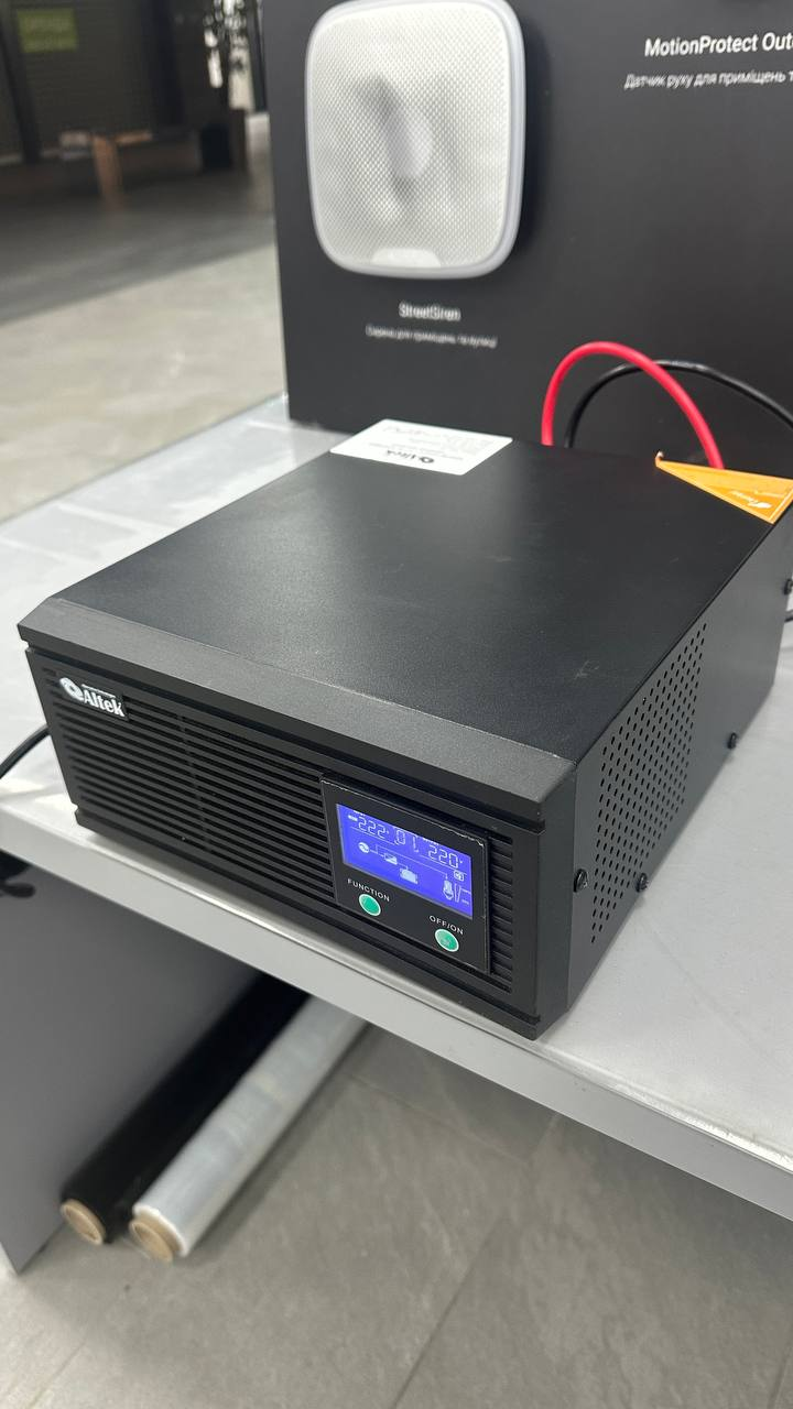 Источник бесперебойного питания Altek ASK12 500VA/400W DC12V Уценка цена 2356 грн - фотография 2