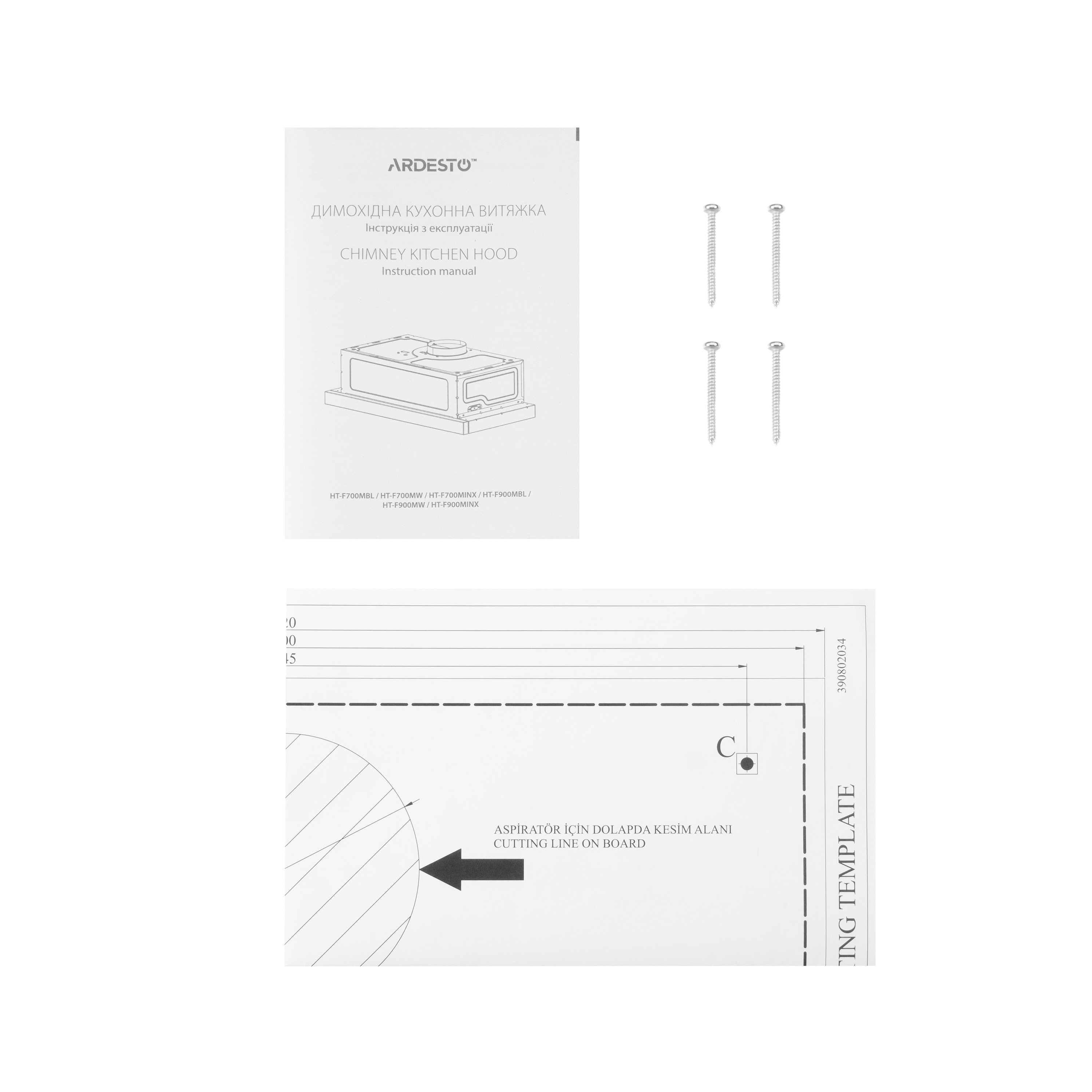 Кухонна витяжка Ardesto HT-F900MW огляд - фото 11