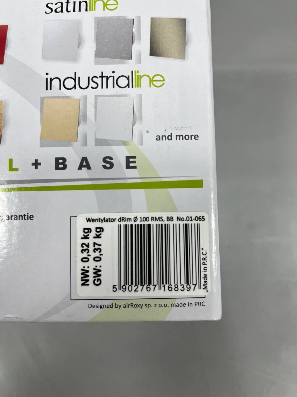 Вытяжной вентилятор AirRoxy dRim 100 RMS BB (01-065) Уценка характеристики - фотография 7