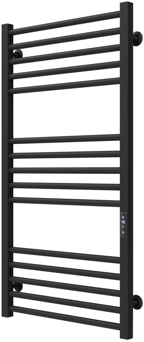 Полотенцесушитель Deffi Lima П15 500x1000, черный, JD04, универсальное подключение (A.LI.100.50.15.E.B.U.2) цена 13900 грн - фотография 2