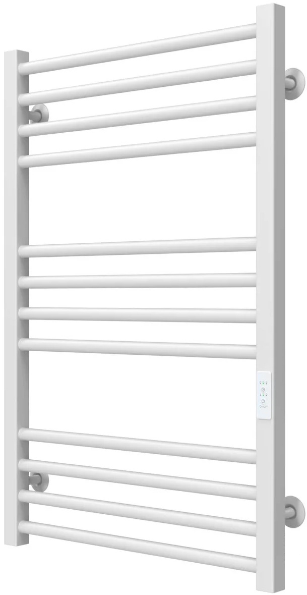 Полотенцесушитель Deffi Lima П12 500x800, белый, WD04, универсальное подключение (A.LI.80.50.12.E.W.U.4) цена 11900 грн - фотография 2